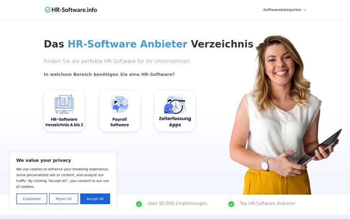 Screenshot of hr-software.info