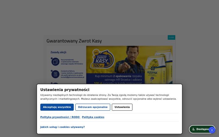Screenshot of hr-strzelce.pl