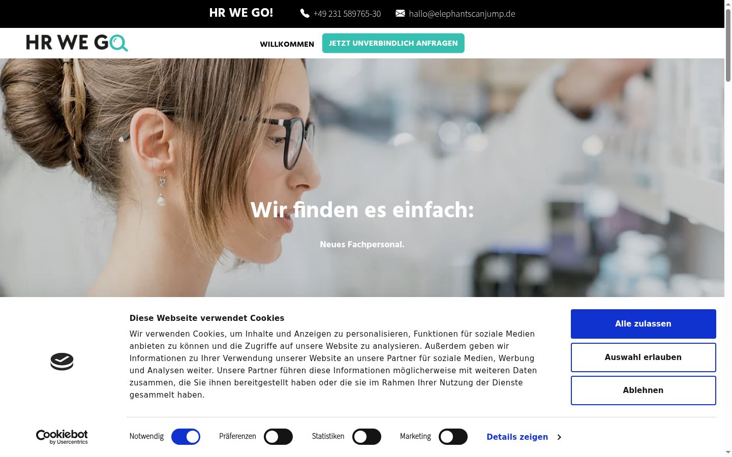 Sutikimo reklamjuostės, rodytos prieš bet kokią sąveiką, ekrano kopija
