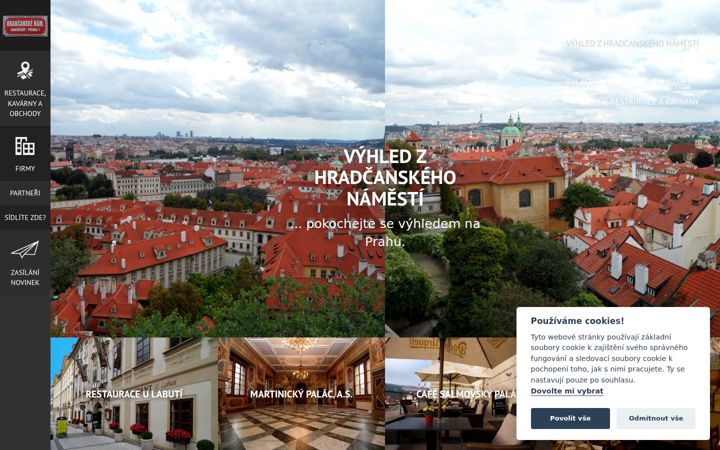 Screenshot of hradcanske-namesti.cz