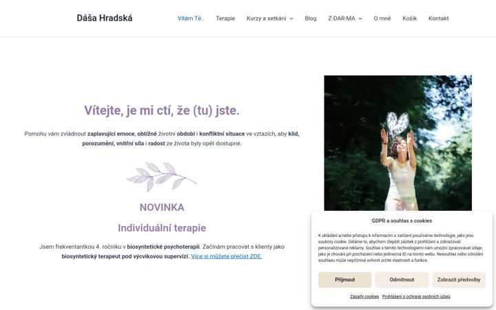 Screenshot of hraduse.cz