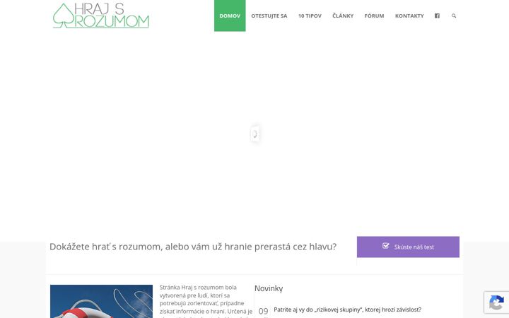 Screenshot of hrajsrozumom.sk