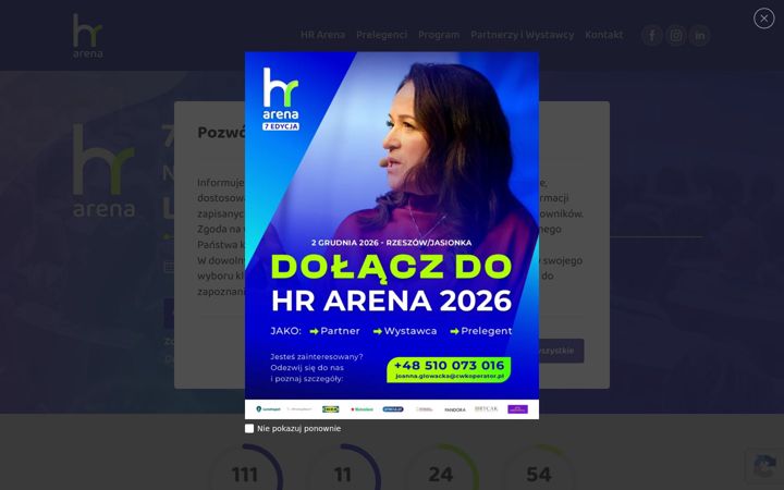 Screenshot of hrarena.pl