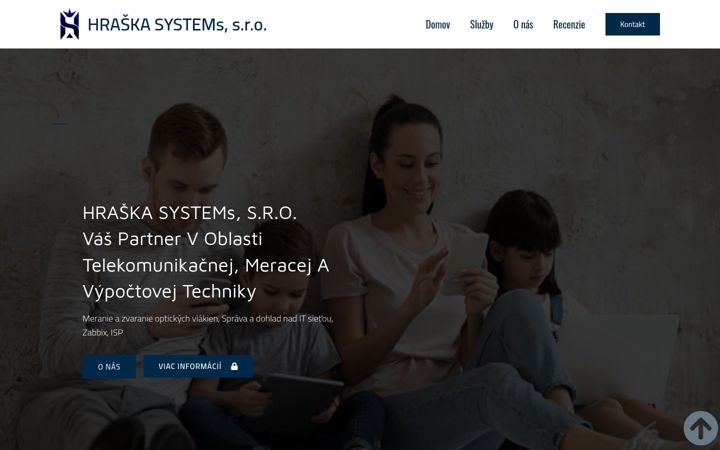 Screenshot of hraskasystems.sk
