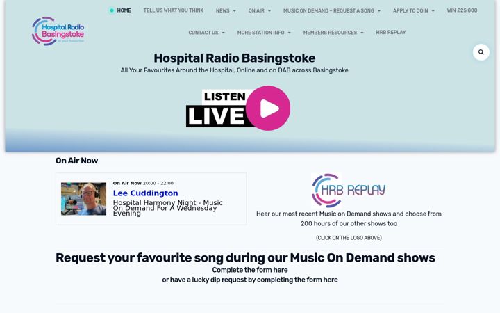 Screenshot of hrbasingstoke.co.uk