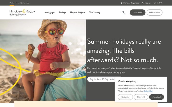 Screenshot of hrbs.co.uk