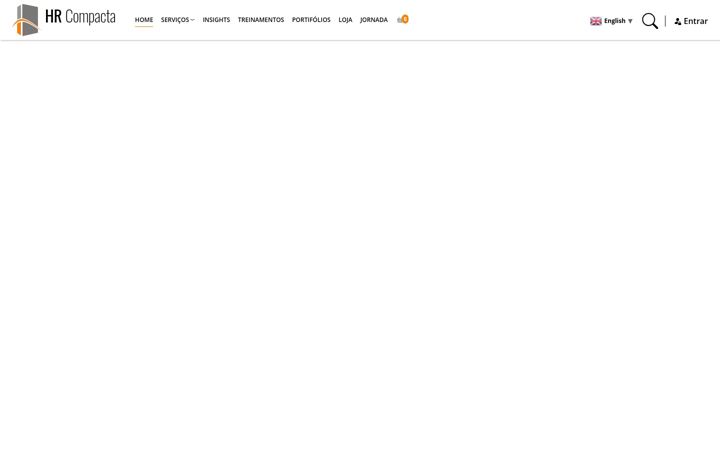 Screenshot of hrcompacta.com.br