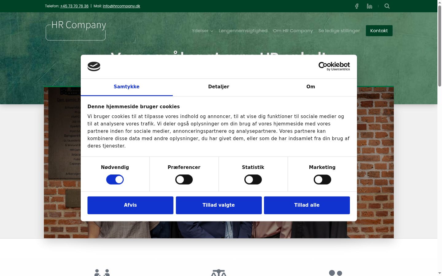 Snímka obrazovky banera súhlasu zobrazeného pred akoukoľvek interakciou