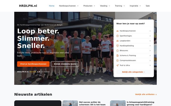 Screenshot of hrdlpn.nl