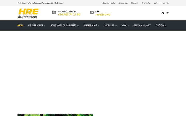 Screenshot of hre.es