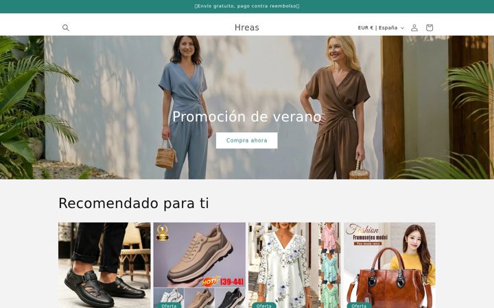 Screenshot of hreas.com