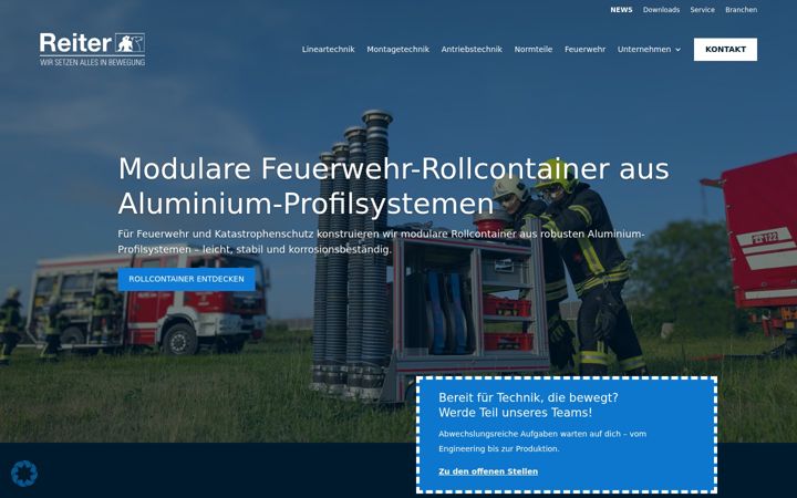 Screenshot of hreiter.at