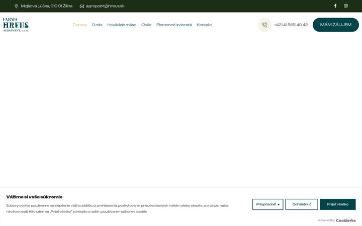 Screenshot of hreus.sk