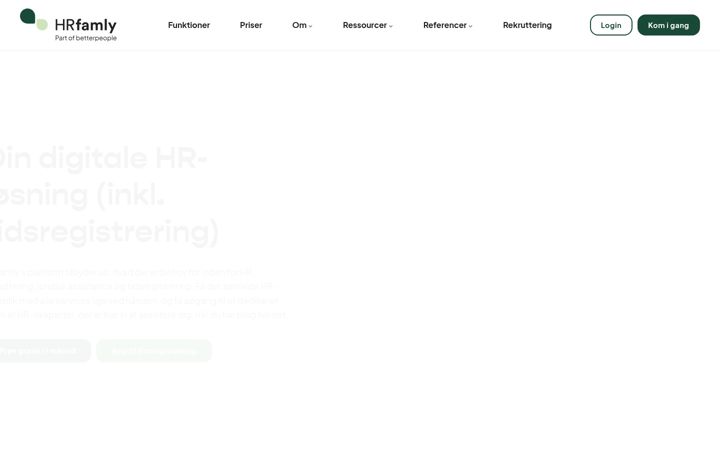 Screenshot of hrfamly.dk