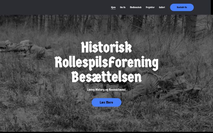 Screenshot of hrfb.dk