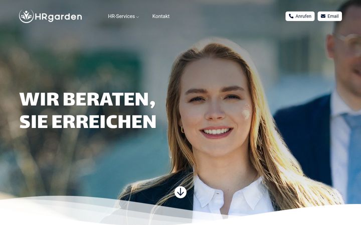 Screenshot of hrgarden.de