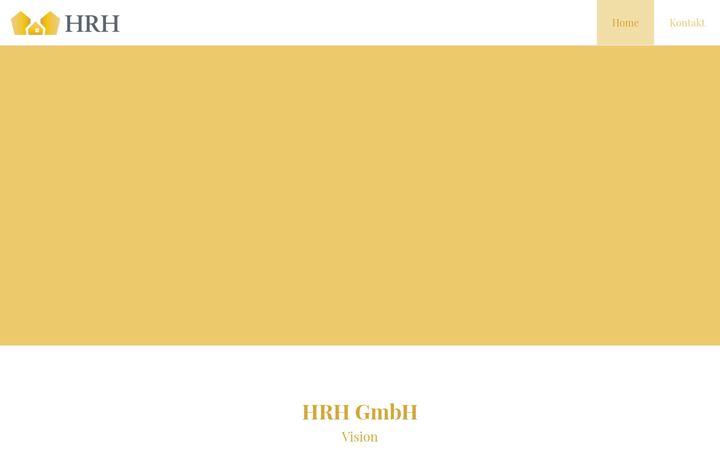 Screenshot of hrh.co.at