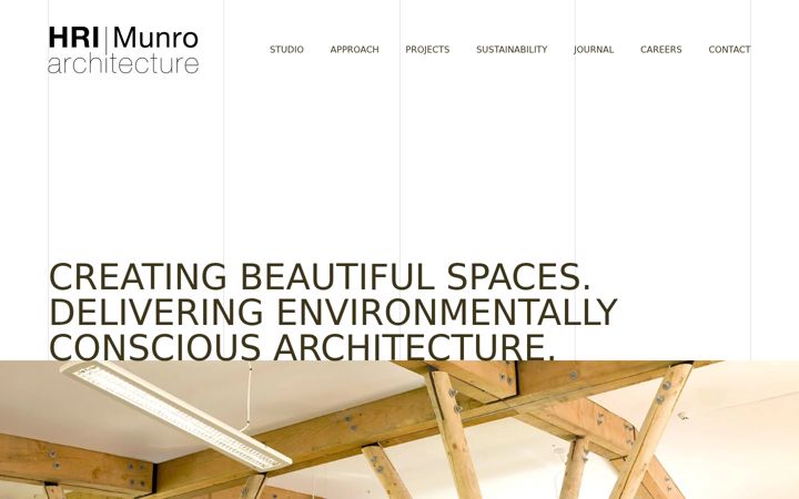 Screenshot of hri-architects.com