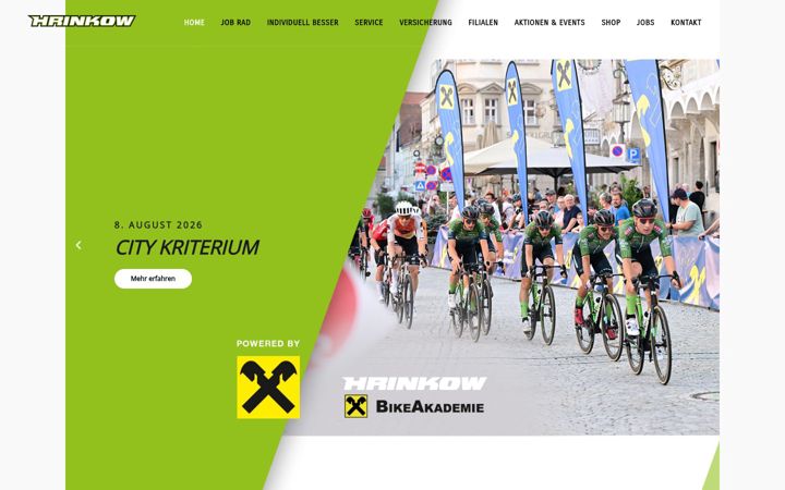 Screenshot of hrinkow-bikes.at