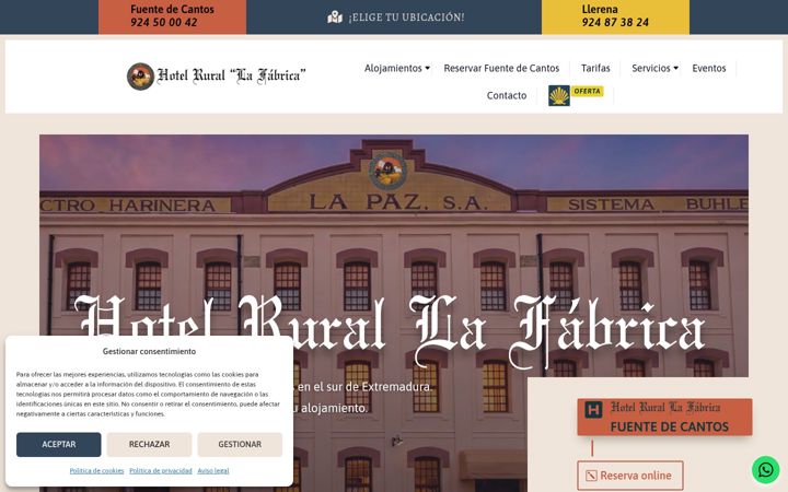 Screenshot of hrlafabrica.com