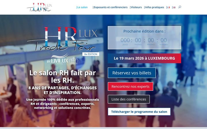Screenshot of hrlux-tradefair.com