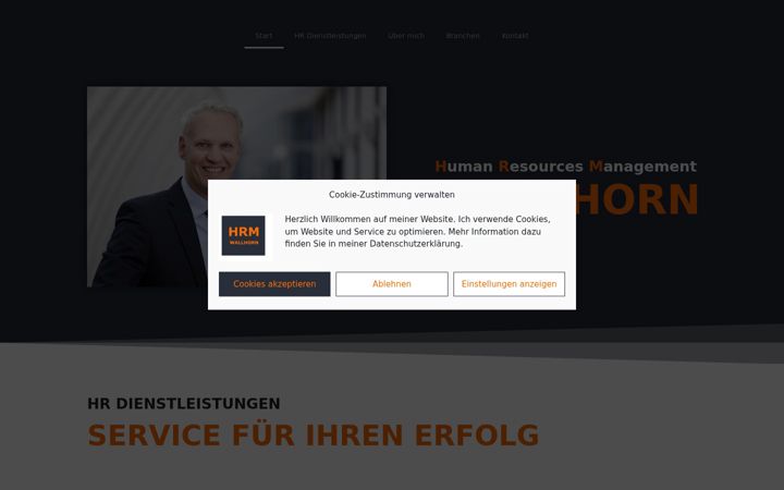 Screenshot of hrm-wallhorn.de