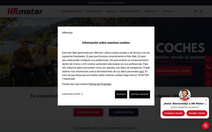 Screenshot of hrmotor.com