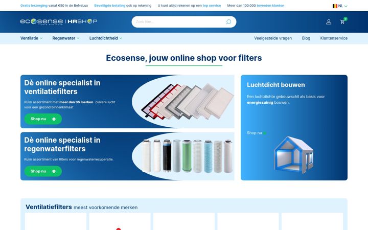 Screenshot of hrshop.be