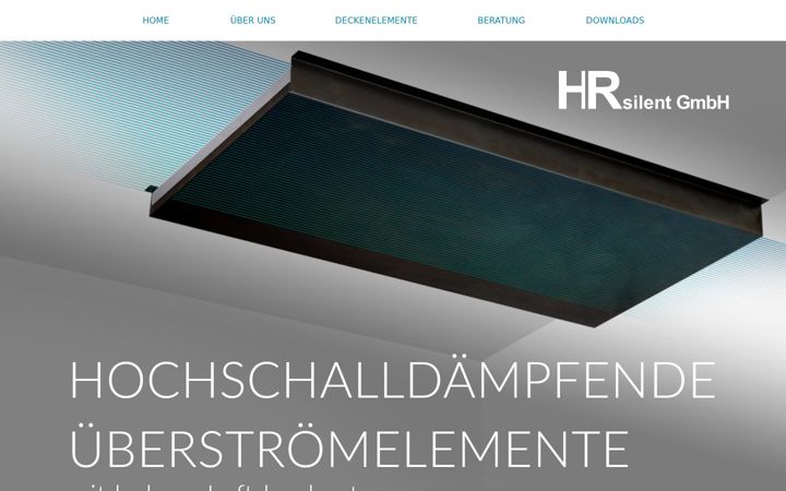 Screenshot of hrsilent.de