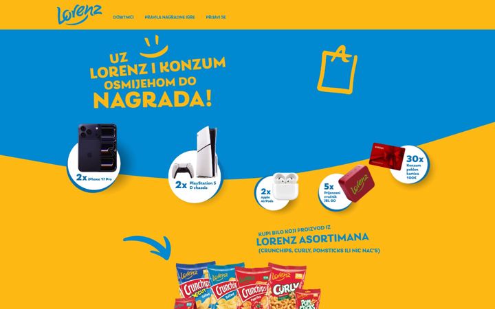 Screenshot of hrskaj.hr