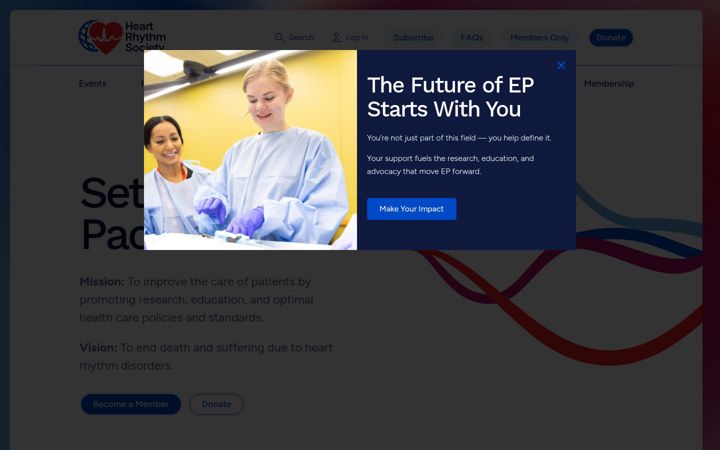 Screenshot of hrsonline.org