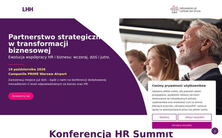 Screenshot of hrsummit.pl