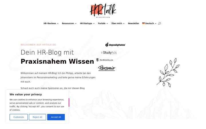 Screenshot of hrtalk.de