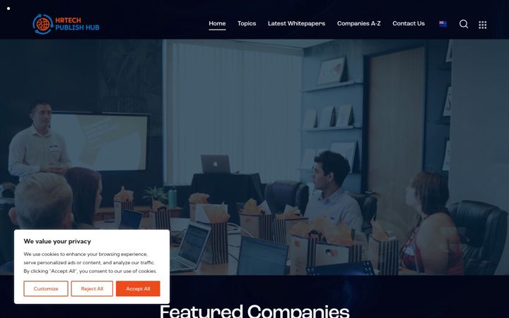 Screenshot of hrtechpublishhub.co.nz