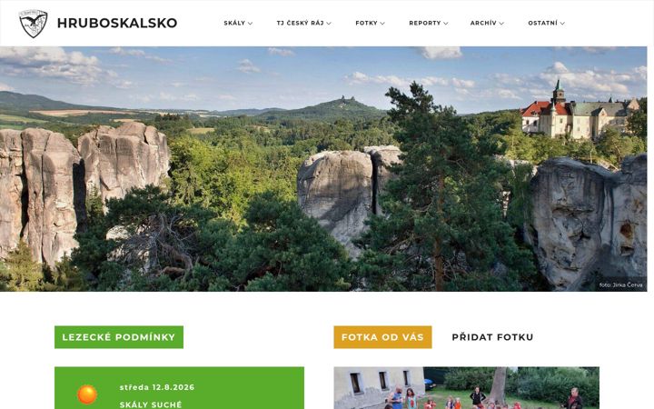Screenshot of hruboskalsko.cz