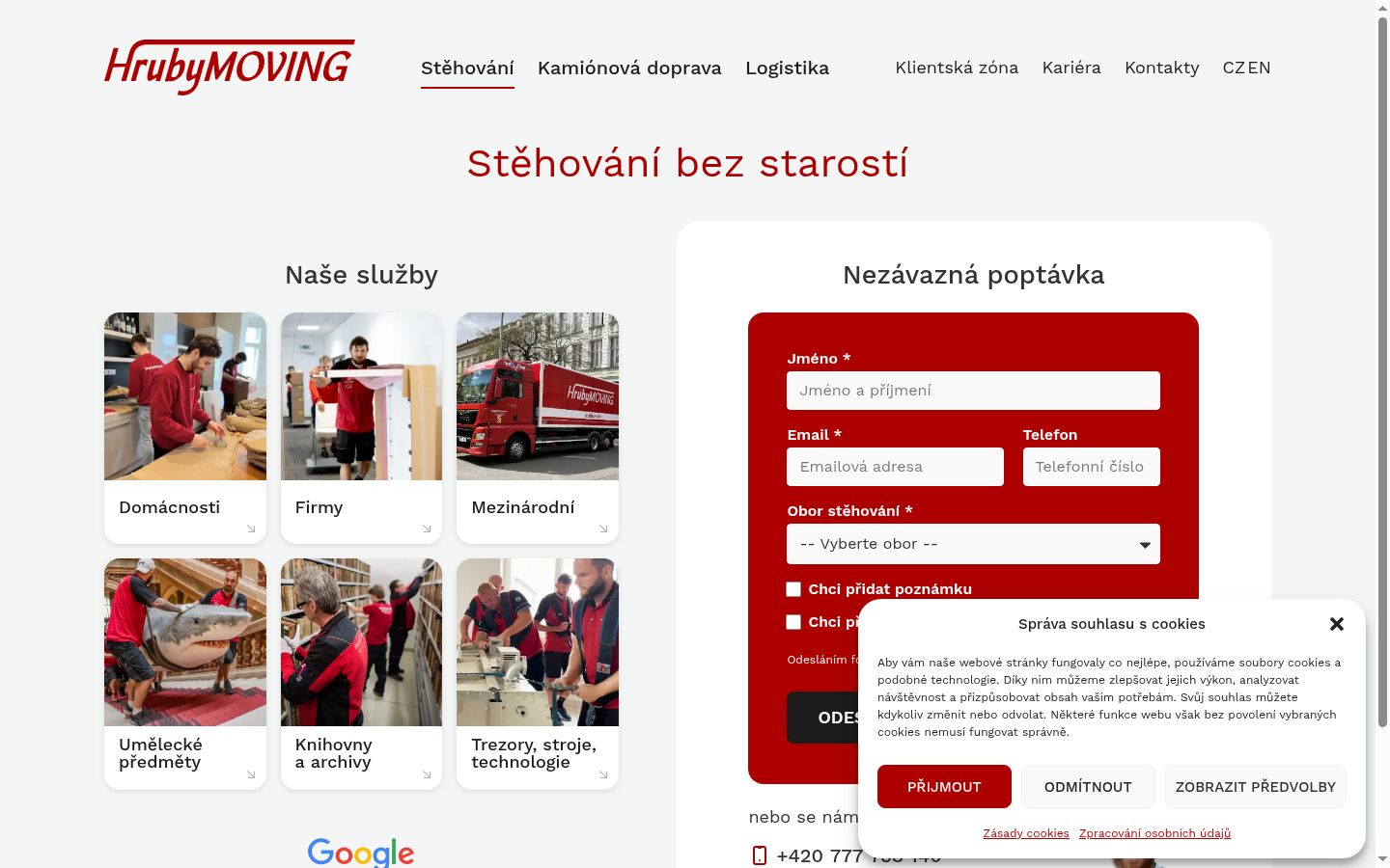 Screenshot tal-banner tal-kunsens muri qabel kwalunkwe interazzjoni