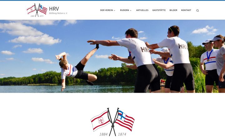 Screenshot of hrv-rudern.de