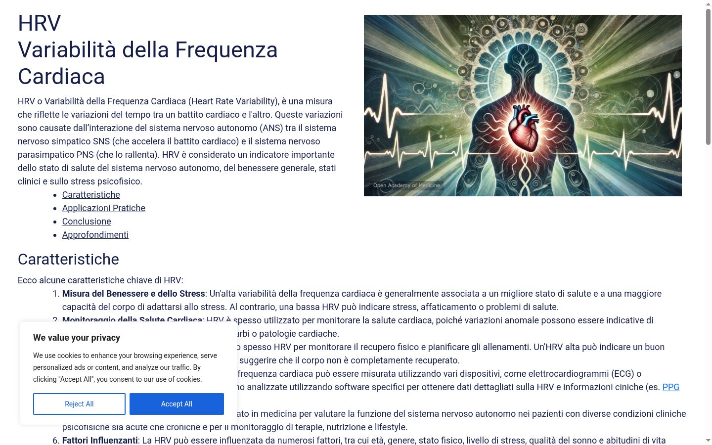 Captura de ecrã do banner de consentimento apresentado antes de qualquer interação