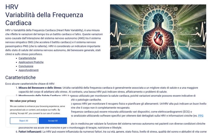 Screenshot of hrv.one