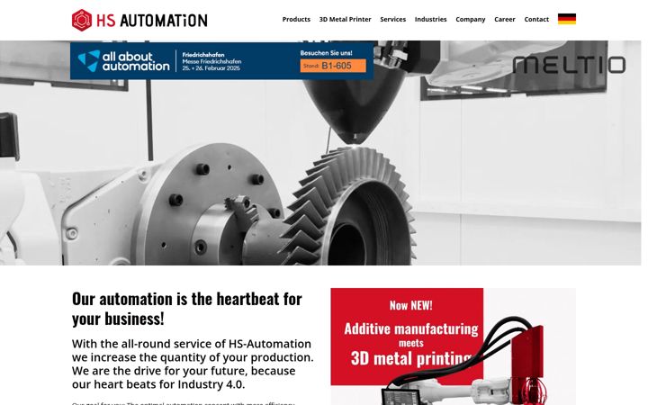 Screenshot of hs-automation.de