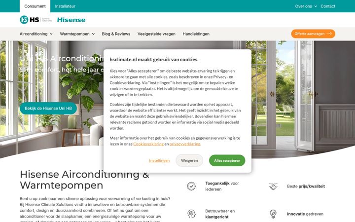 Screenshot of hs-cs.nl