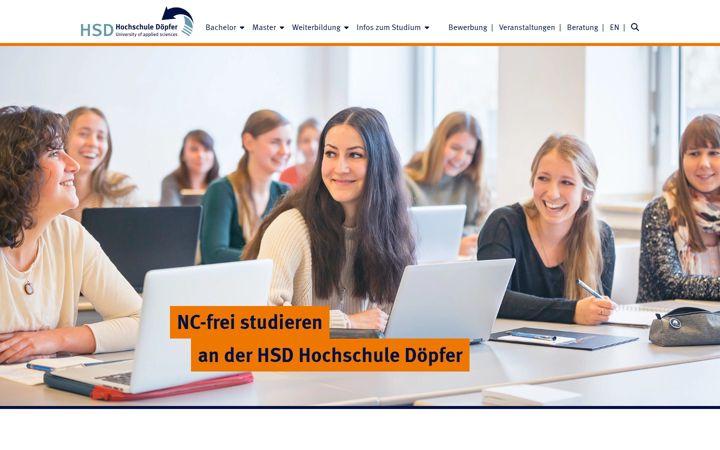 Screenshot of hs-doepfer.de