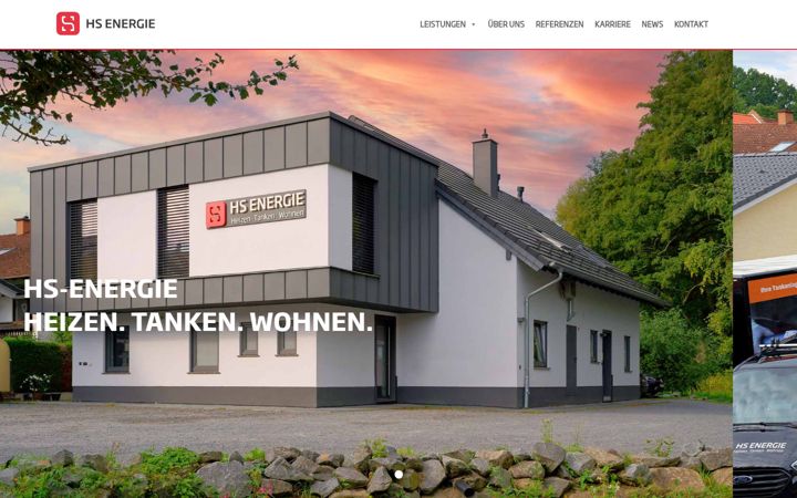 Screenshot of hs-energie.com