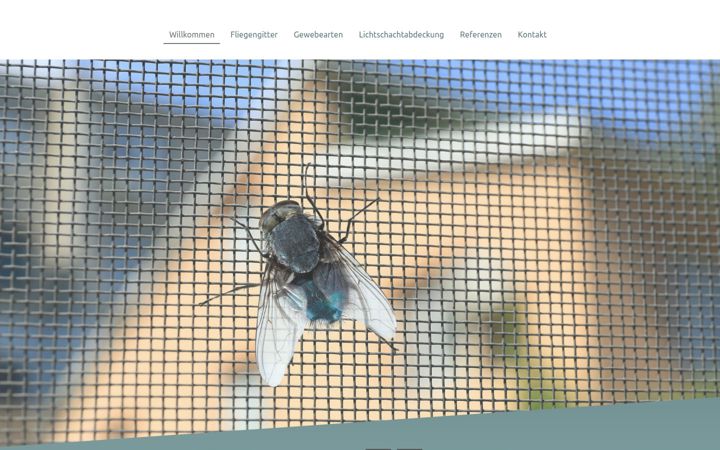 Screenshot of hs-fliegengitter.de