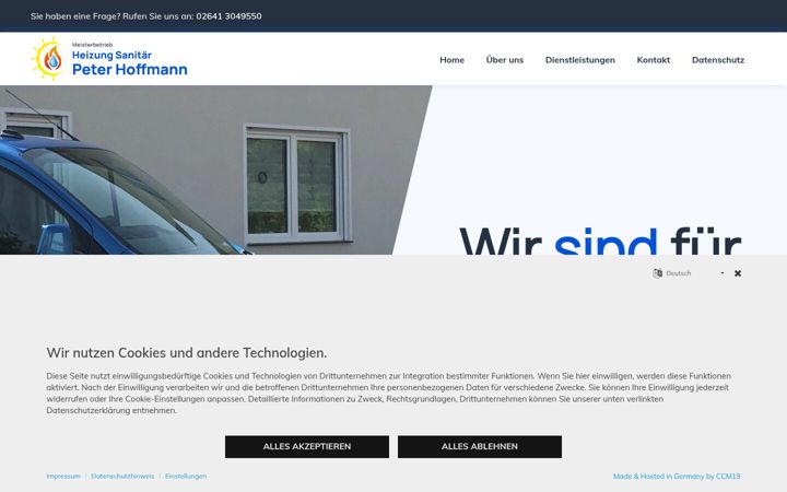 Screenshot of hs-hoffmann.de