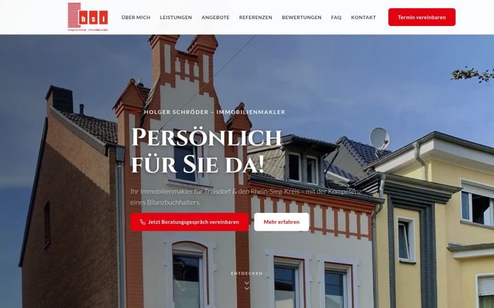 Screenshot of hs-immobilienmakler.de