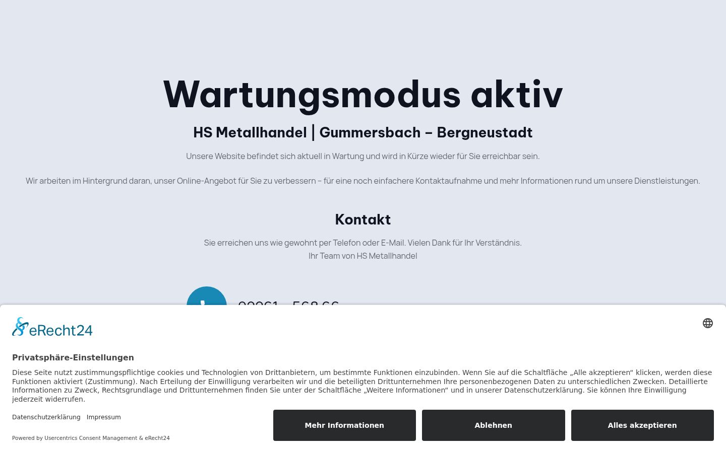 Kuvakaappaus suostumusbannerista, joka näytettiin ennen mitään vuorovaikutusta