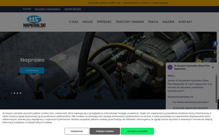 Screenshot of hs-napieralski.pl