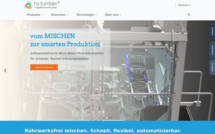 Screenshot of hs-tumbler.com
