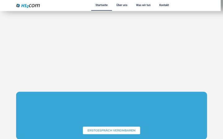 Screenshot of hs2com.de